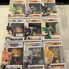 Funko Pop Anime Lot of 9 Naruto Dragon Ball Z Bleach Demon Slayer My Hero