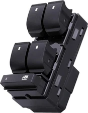 Driver Side Power Master Window Switch, Compatible with Chevy Blue 