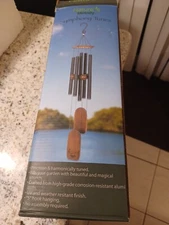 NATURE'S MELODY SYMPHONY TUNES- 36" X 4.7" BLACK METAL TUBE/ OPEN BOX!