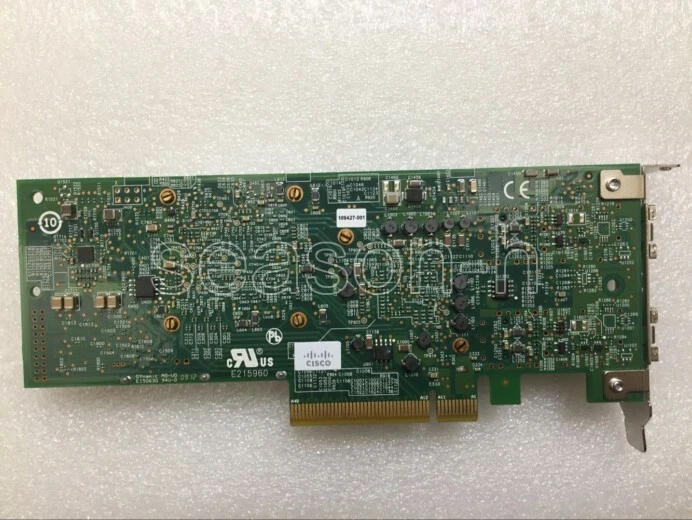 cisco 74-10109-01 BCM957711A1113G 10GbE Dual Port netowrk card  Card LP - Image 2 of 4