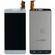 Alcatel OneTouch Idol X 6040D modulo display LCD touchscreen vetro bianco