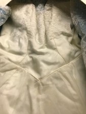 Vintage 1960's Wedding Bridal Dress about Size 12 -14 in heirloom box.