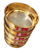 Brass Sieves Heavy Gauge Standard Testing Set of 5 with free shipping