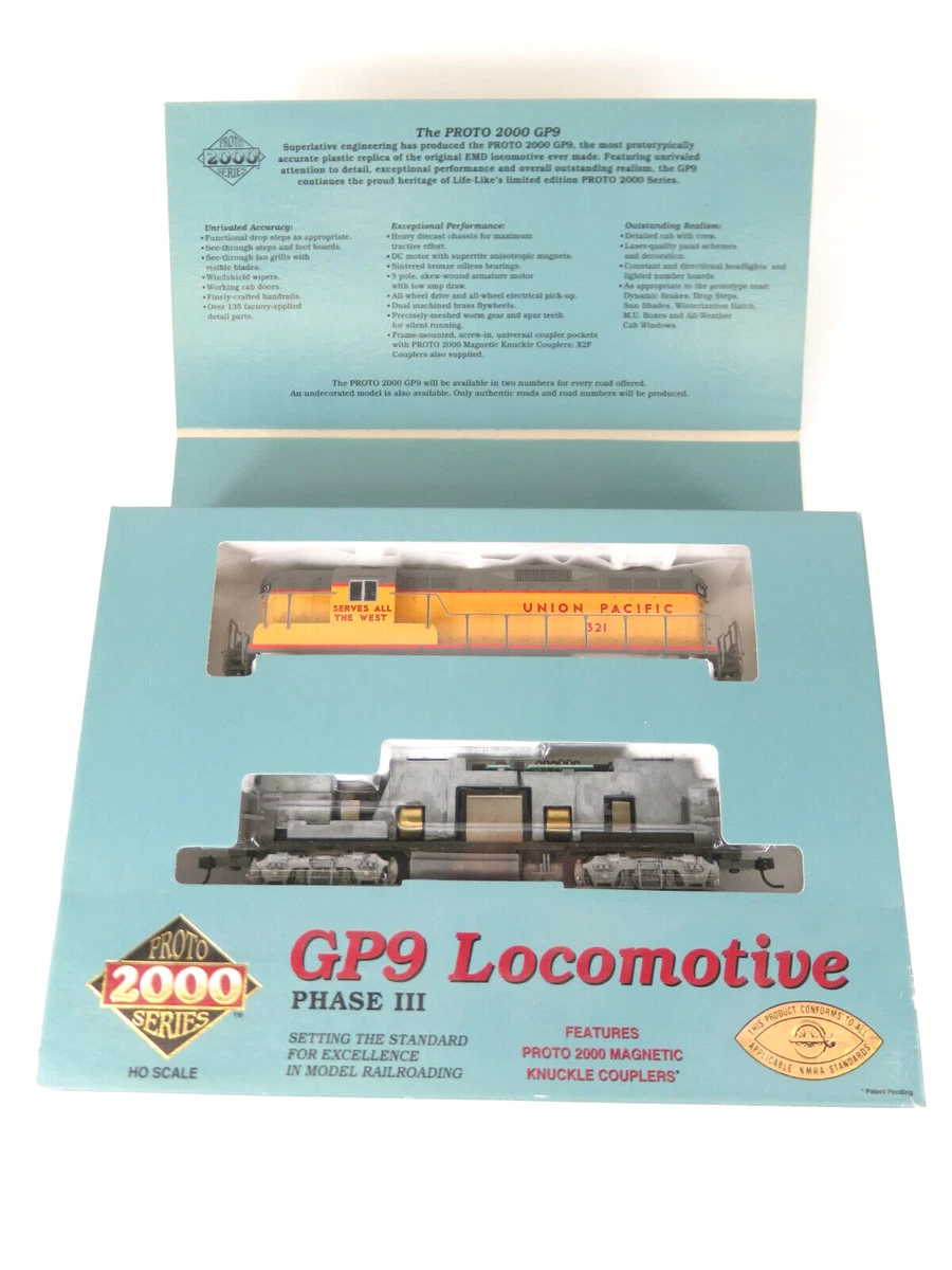 鉄道模型 Life Like PROTO 2000 GP9i UNION PACIFIC HO Scale PROTO 2000 GP9 Diesel Locomotive UP Union Pacific #266