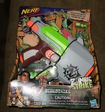 New Nerf Zombie Strike Sidestrike Dart Gun