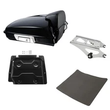 Razor Trunk Backrest Mount Rack Fit For Harley Touring CVO Road Glide 14-25