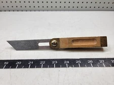 Vintage Johnson Level & Tool Stainless Steel Sliding T Bevel B-85 b-x