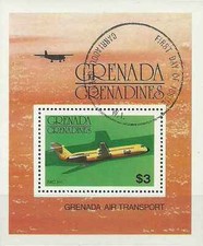 Timbre Avions Grenade Grenadines BF22 o lot 9416
