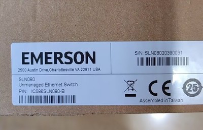 EMERSON IC086SLN080-B SLN080 UNMANAGED ETHERNET SWITCH NEW IN BOX DHL ...