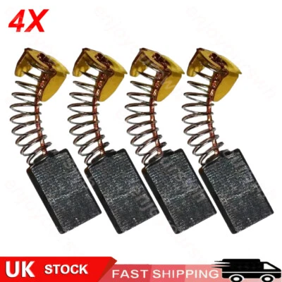4Pc Carbon Brushes for Evolution RAGE 3S & Fury 3-S 210mm Mitre Saw 030-0254 UK