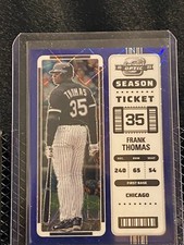 Frank Thomas 2023 Chronicles Contenders Optic Blue Velocity #27/99 - White Sox