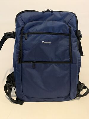 Vancropak Travel Backpack For Women – 50L Carry On, Laptop Compartment, Anti-Theft, Includes Packing Cubes