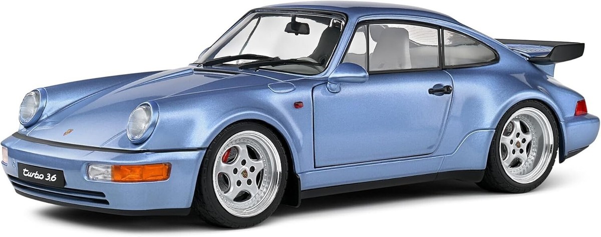 Buy Finished Product Solido 1/18 Porsche 911 964 TURBO COUPE Light