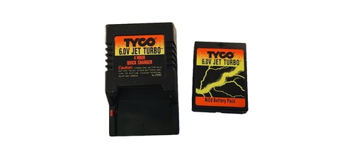 RARE Tyco RC 6.0V Turbo Flames Harley-Davidson Motorcycle Rider Charger Battery - Picture 10 of 13