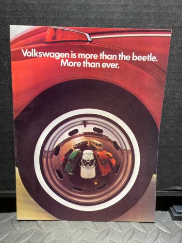 FOLLETO ORIGINAL CONCESIONARIO DE AUTOMÓVILES VINTAGE 1971 VOLKSWAGEN TODOS LOS MODELOS C - Imagen 1 de 10
