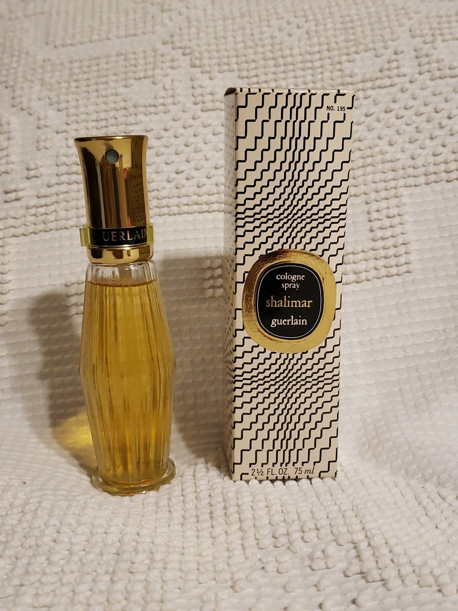 GUERLAIN SHALIMAR COLOGNE SPRAY 2 1/2 fl oz 75ml #195
