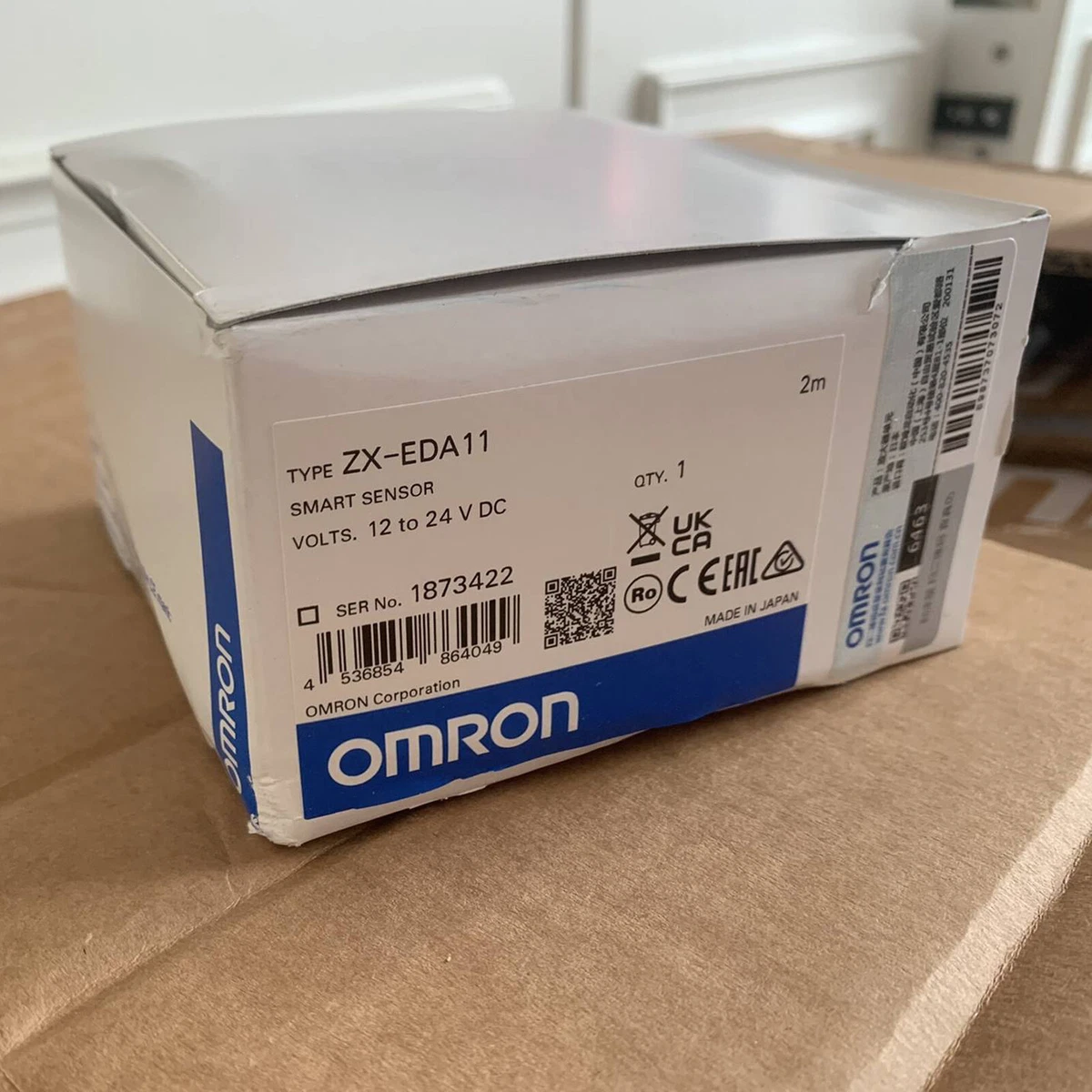 Omron ZX-EDA11 Smart Sensor New One Expedited Shipping ZXEDA11 | eBay