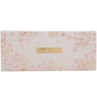 Yankee Candle 10 Teelichter & 1 Halter Geschenkset - Sakura Blossom Festival