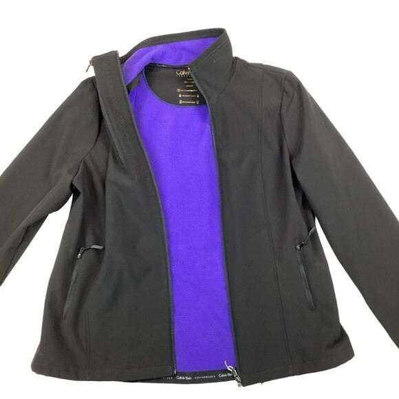 Calvin Klein Performance Softshell Jacket Black &… - image 1