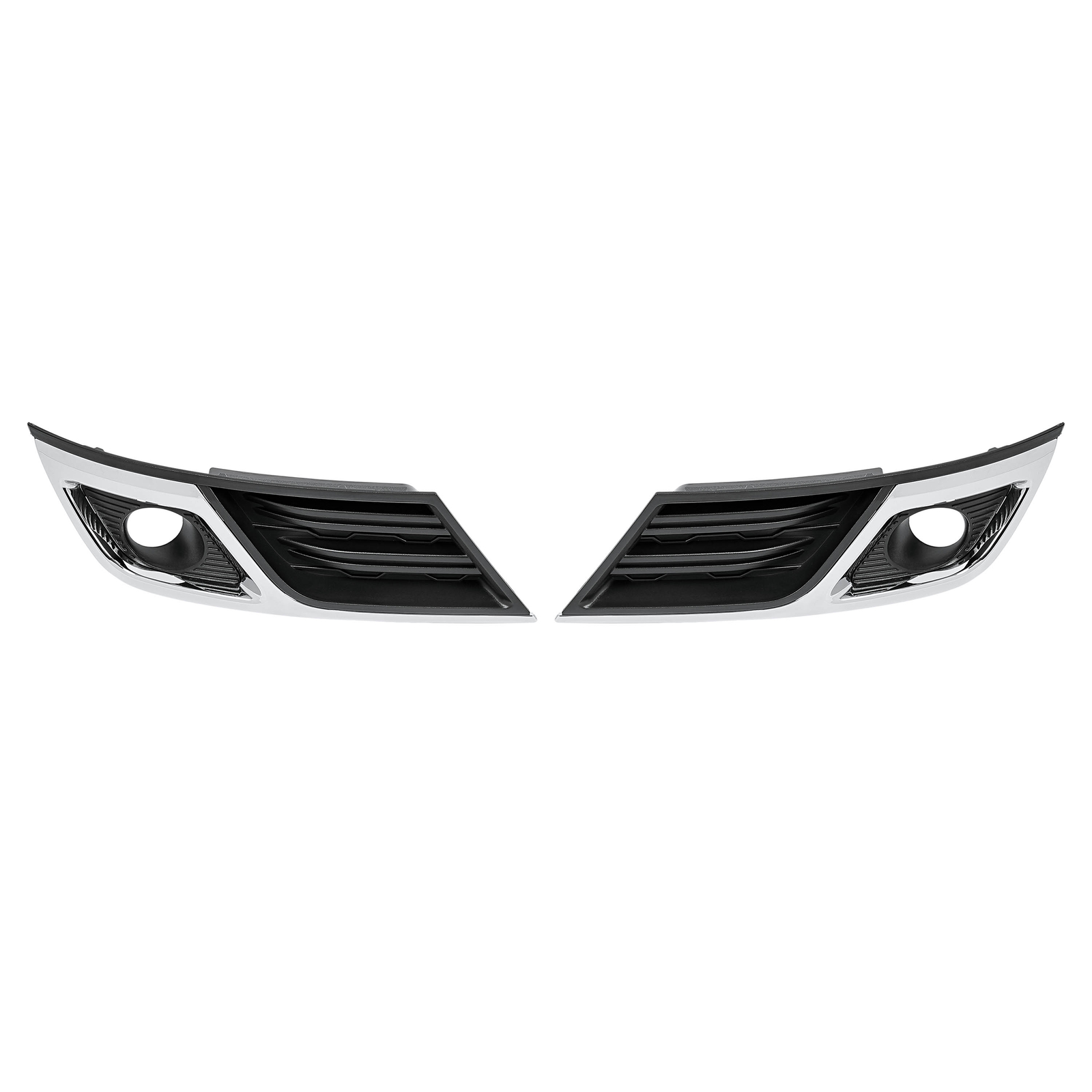 Pair Fog Light Cover Bezel Trim Left & Right Side For Chevy Traverse 2013-2017