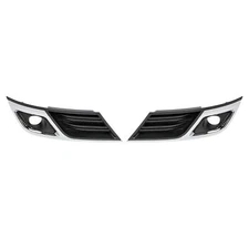 Pair Fog Light Cover Bezel Trim Left & Right Side For Chevy Traverse 2013-2017