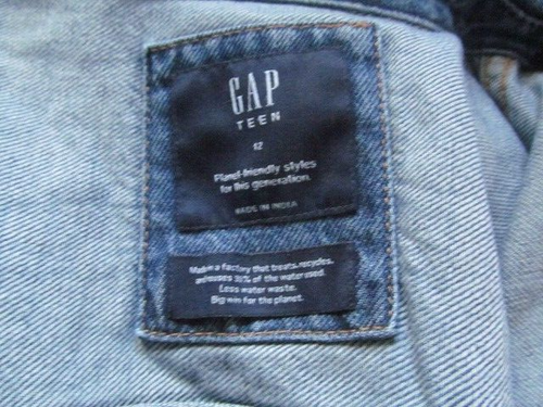 NWT Gap For Good Denim Shirt Jacket *GAP Shacket *Size 12 *$59.95 - Picture 7 of 15