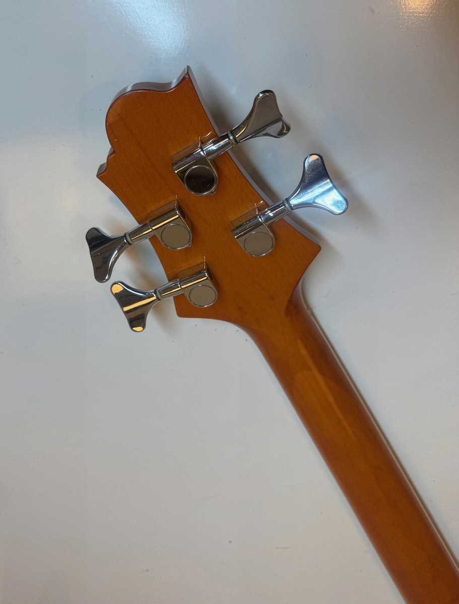 Samich Greg Bennett Electro-Acoustic 🎸Quilt Maple Bass Guitar AB