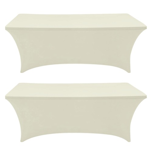 Eurmax USA Rectangular Fitted Tablecloth Spandex Table Covers,2 Pack - Picture 15 of 15