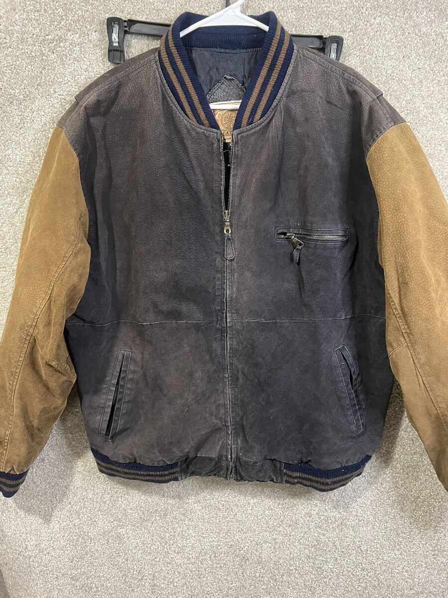 I.C. LEATHERWORKS Genuine Leather full zipper Jacket XL I.C. LEATHERWORKS Genuine Leather full zipper Jacket XL