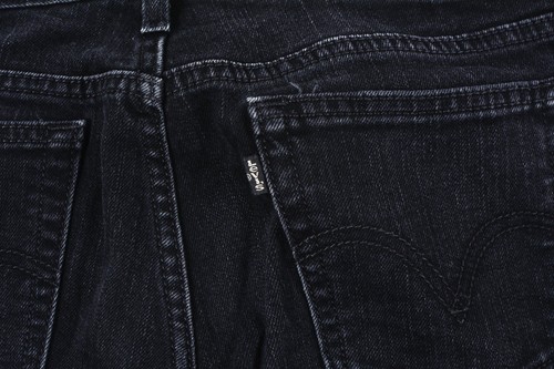Levi's 515 Bootcut Women's Jeans Black 30x32 Mid Rise Denim Stretch - Picture 8 of 13