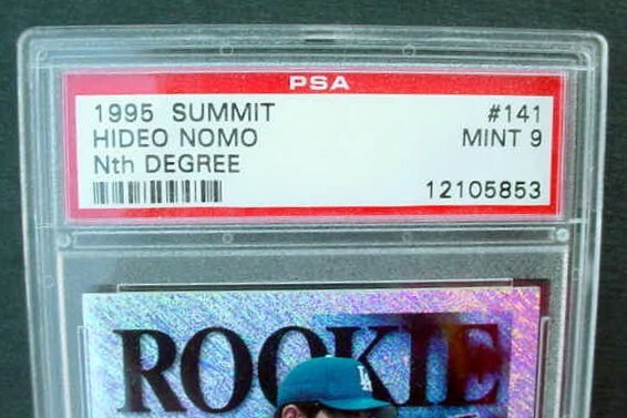 HIDEO NOMO 1995 Score Summit Nth Degree RC Card #141 PSA 9 Mint | eBay