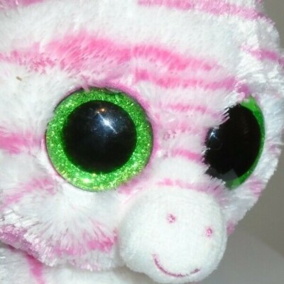 NM* Ty Beanie Boos SAPPHIRE Zebra Justice Excl 6