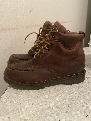 BROWN 8058 MADE IN ENGLAND DR. MARTENS AIR WAIR BOUNCING  display picture 2