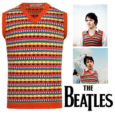 Paul McCartney Tanktop Magical Mystery Tour The Beatles Weste Pullover - Bild 1 von 4