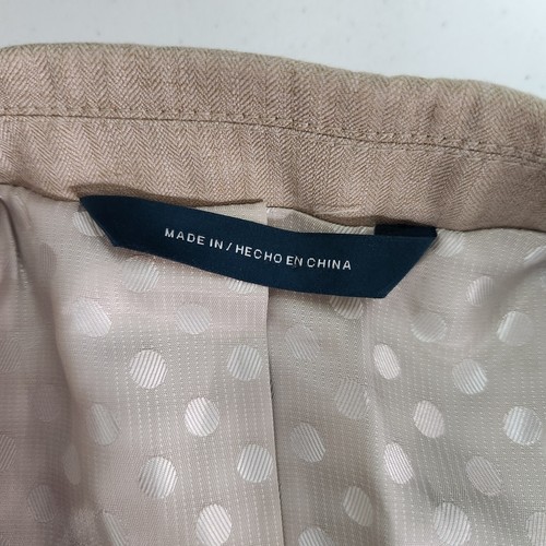 Perry Ellis Blazer Mens 40R Brown Sports Coat Poly Blend Jacket 2 Buttons Vented - Picture 19 of 20