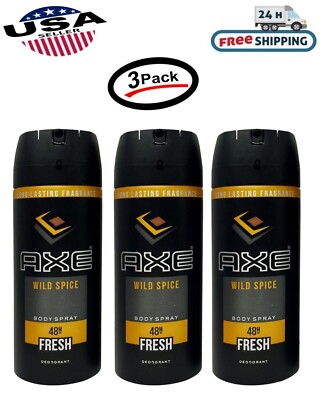 Axe Deodorant Body Spray Wild Spice Men's Fragrance- 150ml
