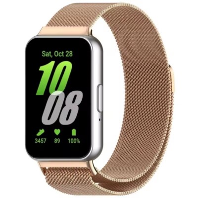 Milanese Armband für Samsung Galaxy FIT 3 SM-R390 Sport Band Uhr Fitness Tracker