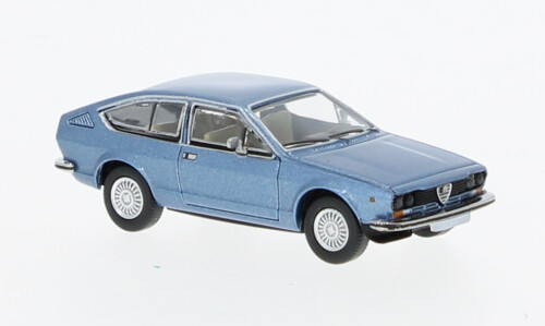 Premium Classixxs 1/87 Alfa Romeo Alfetta Gt 1974 Blau Statisches Modell Diecast-image