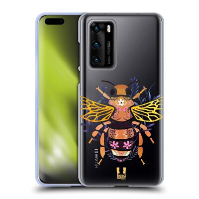 HEAD CASE DESIGNS BUGS AND FLORAL SOFT GEL CASE FOR HUAWEI PHONES 4