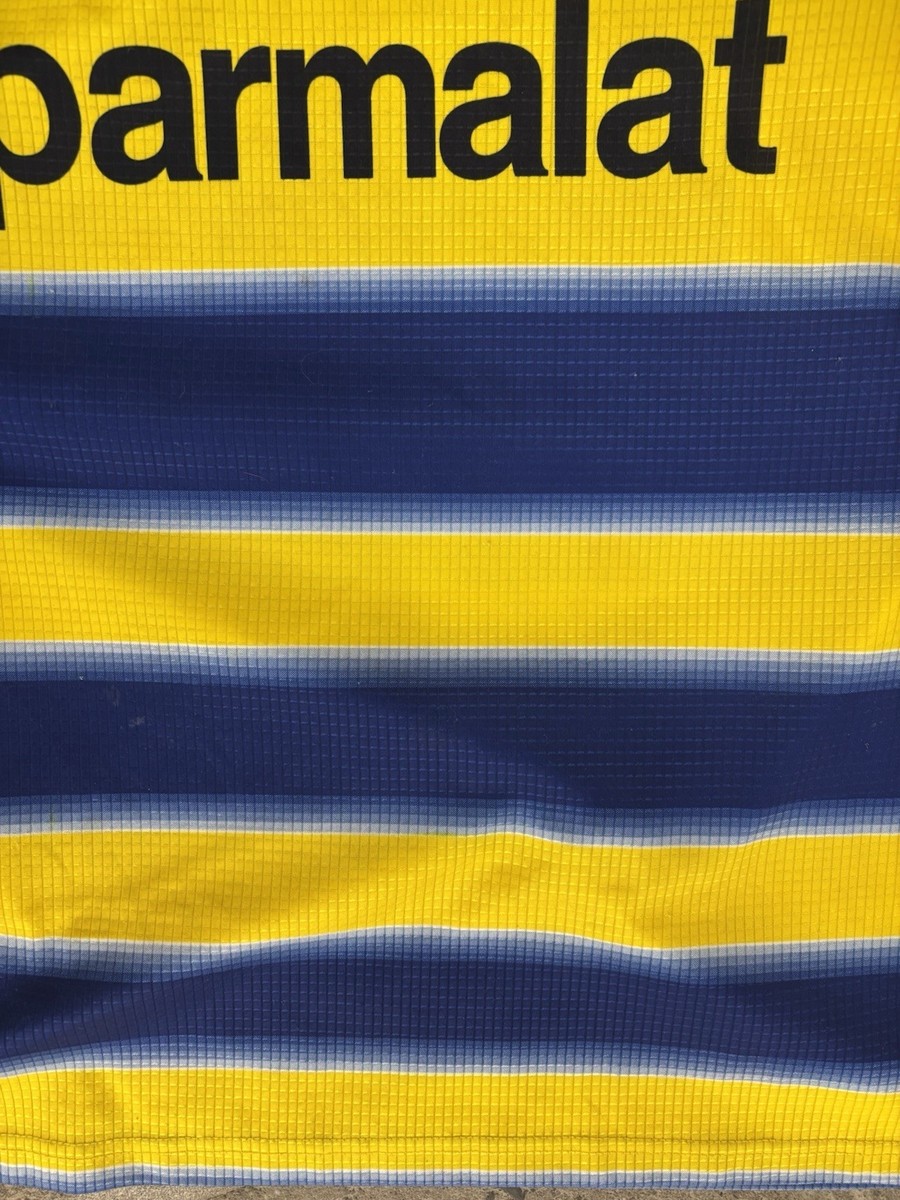 Vintage 1998 Parma Calcio Home Jersey Champion Parmalat