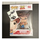 Funko Pop! Vinyl Woody Toy Story Pixar #168 Multicolor Vinyl Figure Autographed