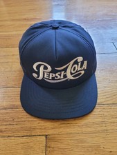 Vintage Pepsi Cola Baseball Hat - Stylemaster MADE in USA - Blue - Employee