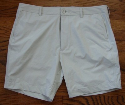 NWT 7-inch Vaporous Grey Everyday Tech Chino Shorts by Unison, Size XL