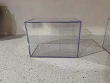 1 Sportscube UV Protected Mini Helmet Stackable Clear Plastic Display Case