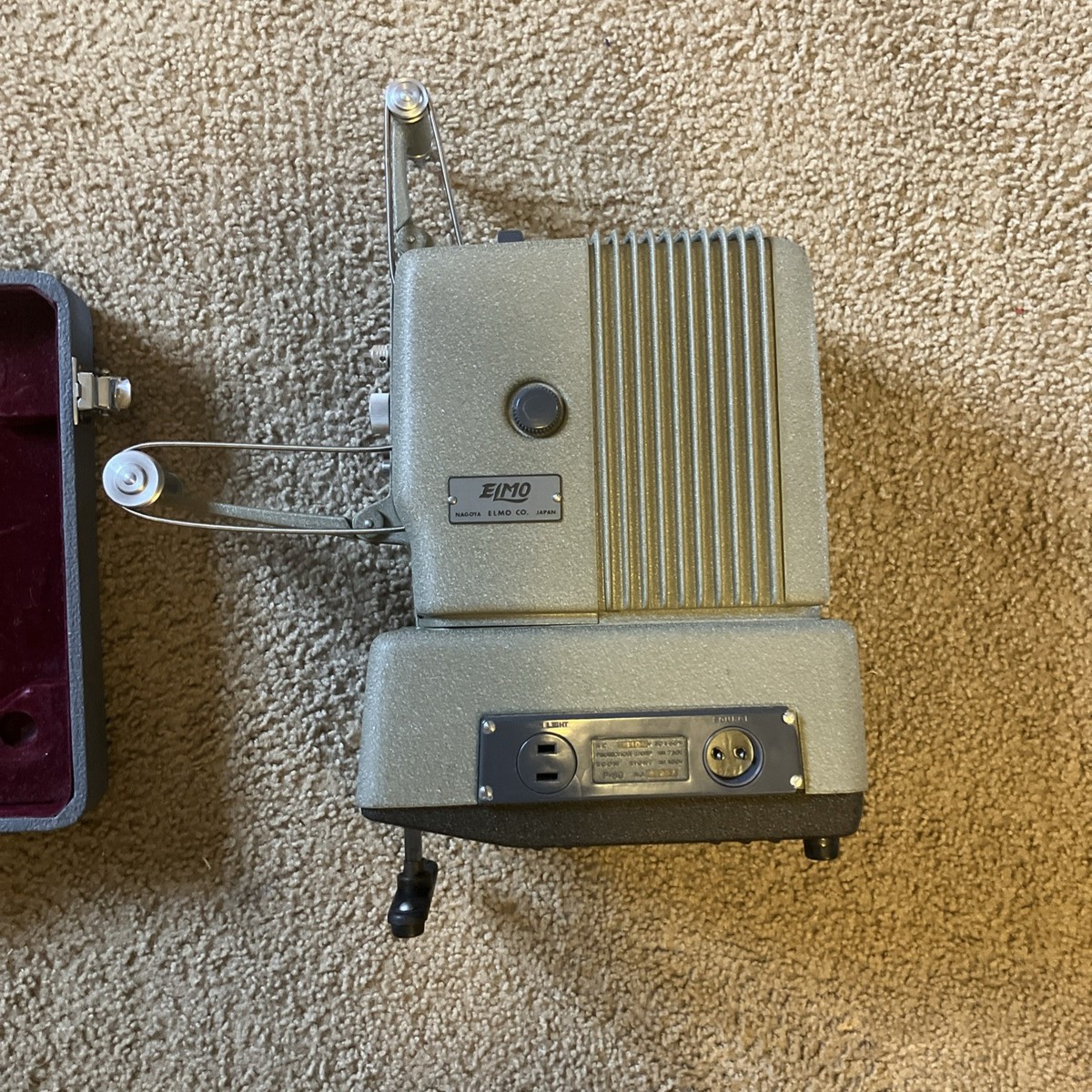 Vintage Elmo F-80 Projector In Original Box! | eBay