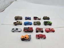 Lot of 14 Loose Matchbox Diecast Cars Trucks Vehicles R