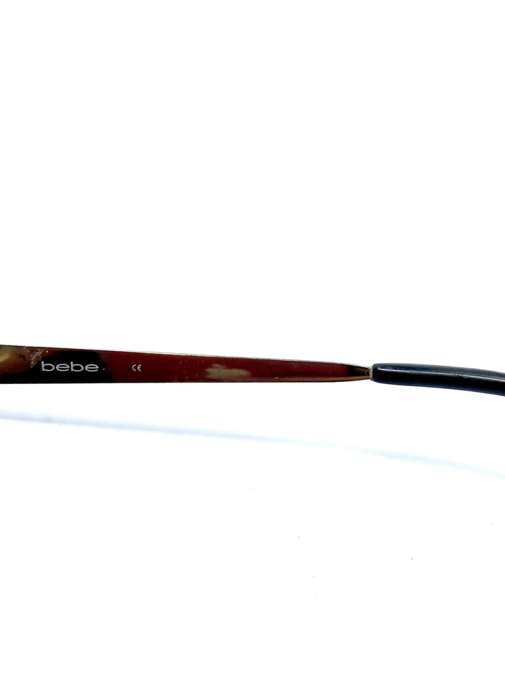 Gafas ovaladas Bebe con templos de cristal de metal negro Keep It Real BB 5076 001 52 16 135 Foto 4 de 4