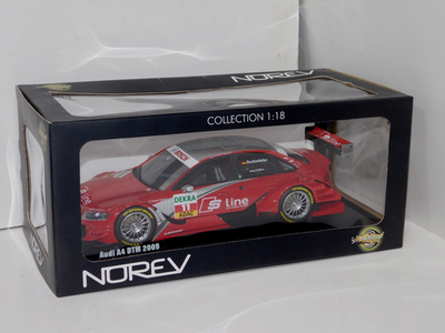 AUDI A4 N 11 DTM 2009 MIKE ROCKENFELLER NOREV 188328 1:18 | eBay