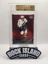 Alexander Ovechkin 2006 Upper Deck Black Diamond #168B Ruby /100 BGS 9.5