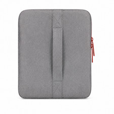 15x11 Inch Laptop Sleeve Case Shockproof Protective Carrying Bag Gray